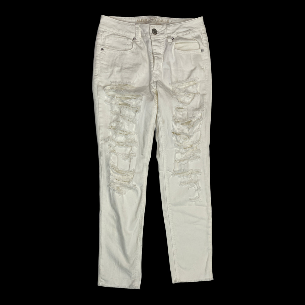 American Eagle Rip TOMGIRL Jeans Size 4